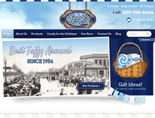 Tablet Screenshot of georgescandies.com